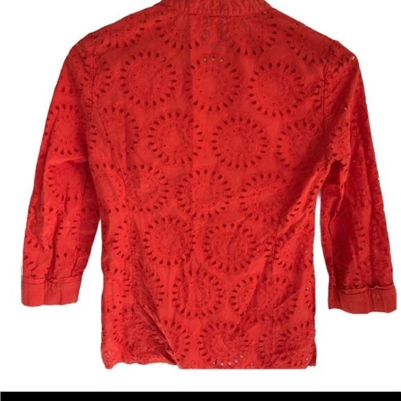 J CREW Eyelet Flowy Tunic - Picture 6 of 6